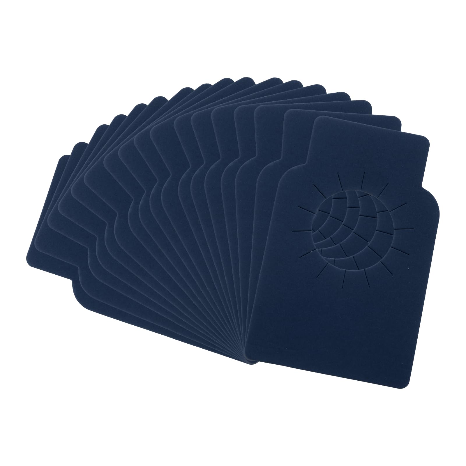 Étiquettes pour bouteille de vin uxcell bleues pour cave et organisation