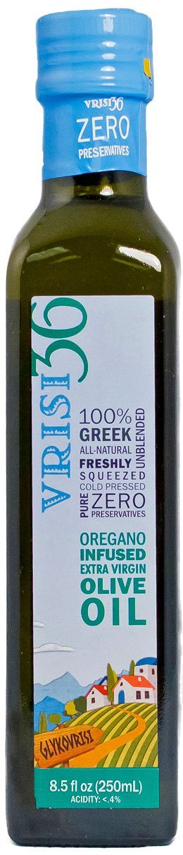 Vrisi36 Extra Virgin Olive Oil, Oregano Infused