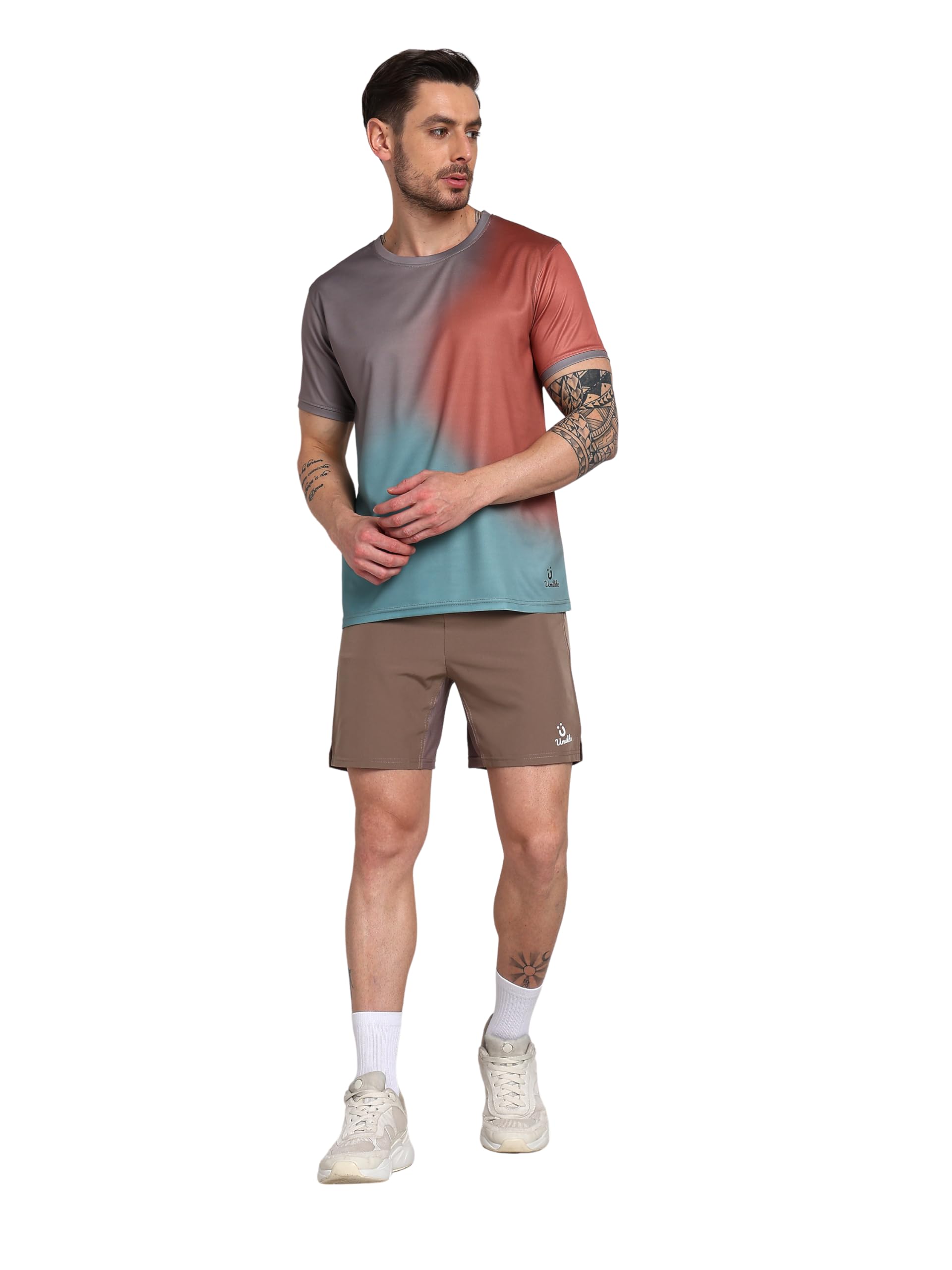 umildo Mens Active Sports Wear T-Shirt Shorts Sets Perfect For PickleBall Tennis Badminton (S-XL Size)-picture-14