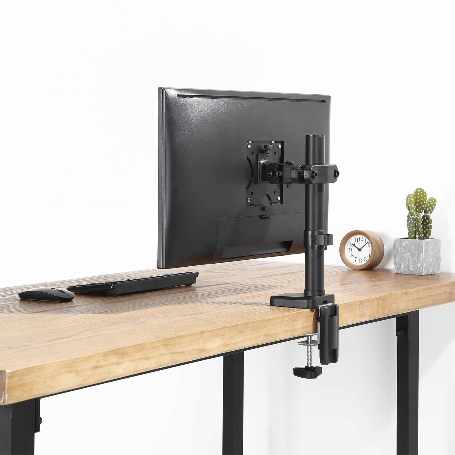 Support de Moniteur pour Tube/Poteau 28-60mm Maclean, 17-32'', 8kg Max, MC-983