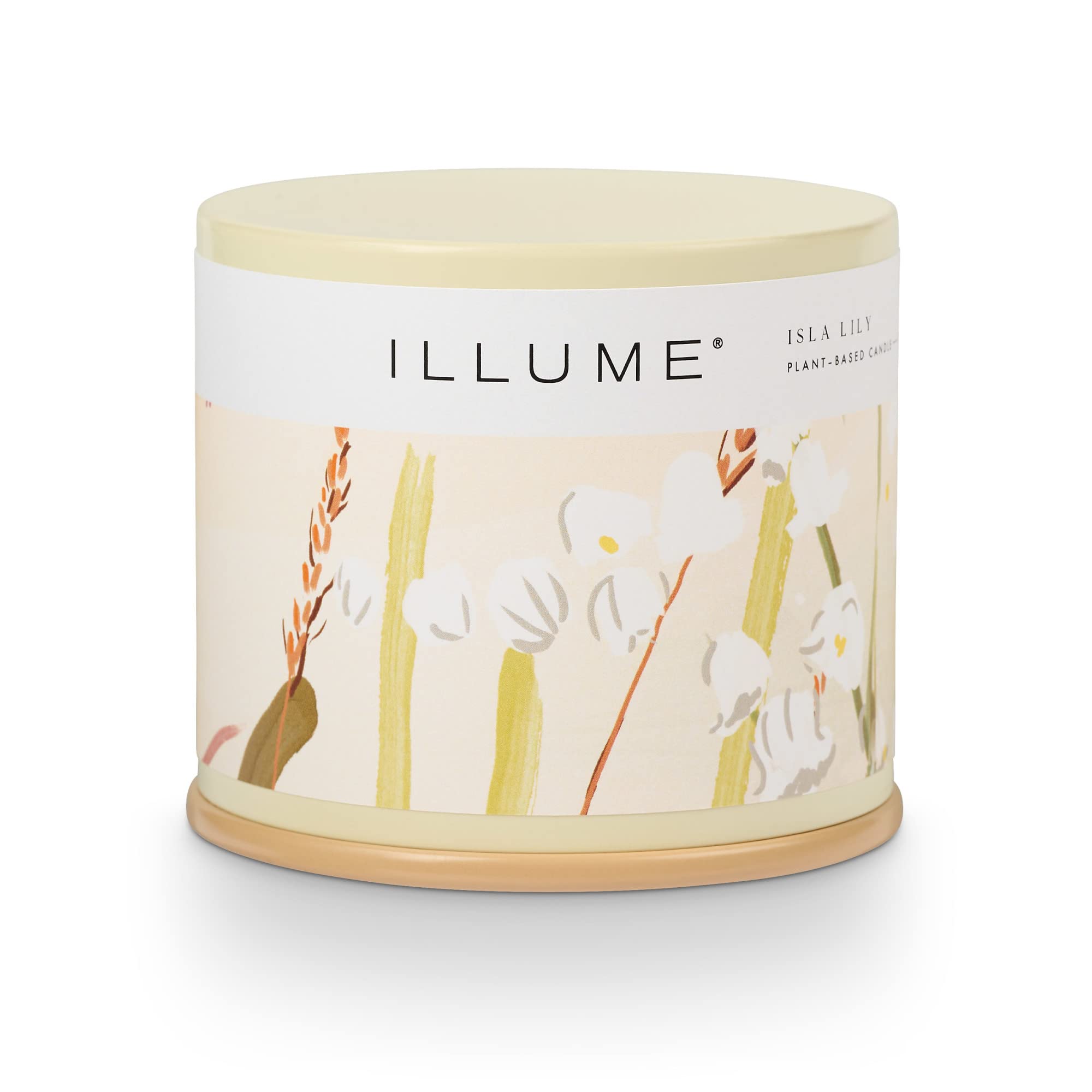 IllumeBeautifully Done Vanity Tin Candle, Isla Lily