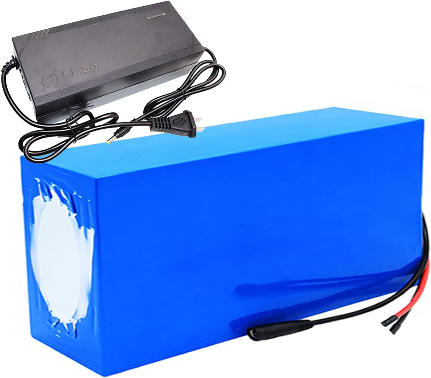 72V E-Bike Battery 20Ah 30Ah 40Ah 50Ah 60Ah Lithium Battery Pack with BMS and Charger Suitable for Electric Motorcycles Electric Scooters Replacing Lead-acid Batteries