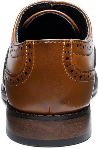 Miniatura 3 de Bruno Marc Prince-K2 Zapatos de vestir clásicos Oxfords Wingtip para niño