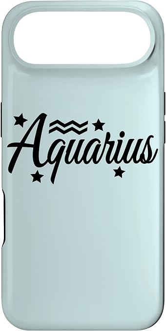 Aquarius Zodiac Sign Case for iPhone Air