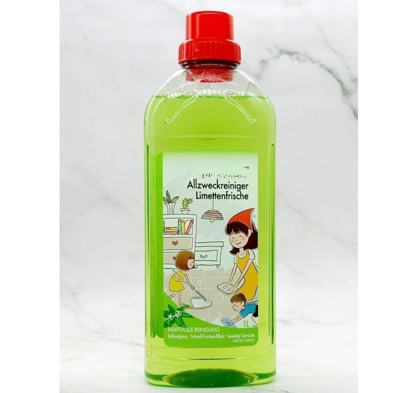 2 Stück/1L Allzweckreiniger, Schnelltrocknender Fliesenreiniger, Kehrzubehör, Staubsauger-Reinigungsflüssigkeit