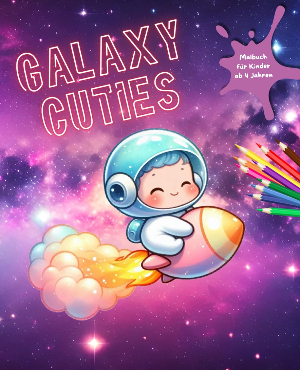 Galaxy Cuties: Malbuch
