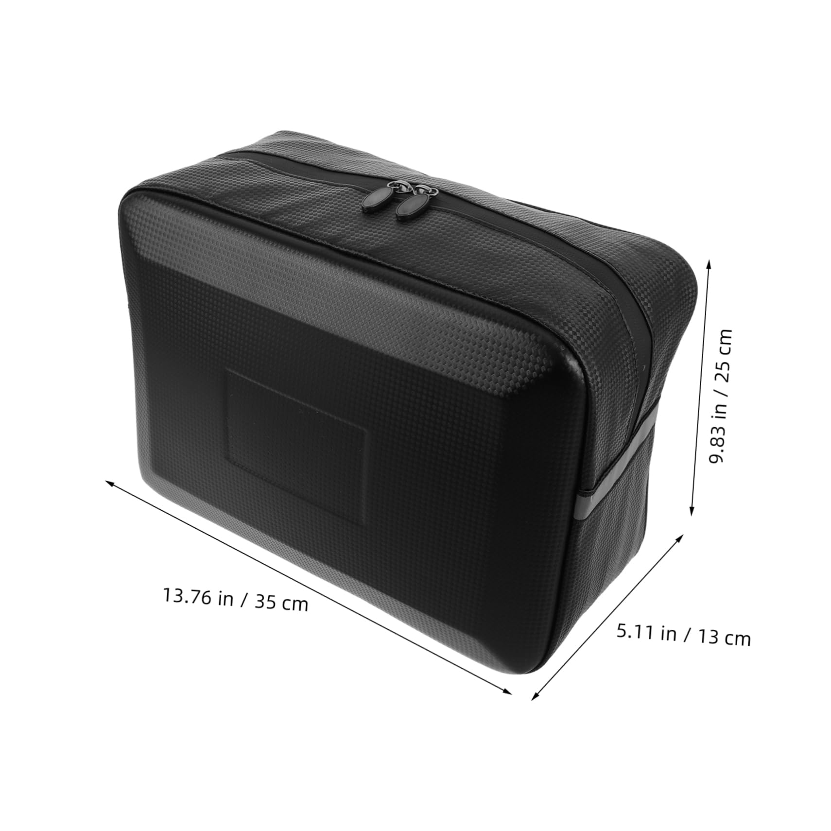 FUNOMOCYA Motorcycle Tail Bag - Large Capacity Waterproof and Luggage Storage Universal for Motorcycles Electric Scooters and Road Bikes