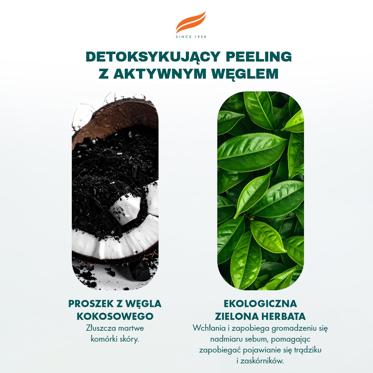 Himalaya Detoksykacyjny Peeling Węglowy (Charcoal Scrub), Mieszanka Aktywowanego Węgla Drzewnego, Kokosa i Zielonej Herbaty, 75 ml