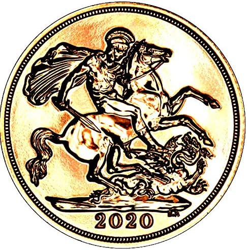 half sovereign gold coin mint condition 2020, BU