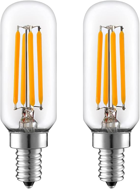 VINBE Ampoule LED E14 T25 ampoule tubulaire pour hotte aspirante, 4W