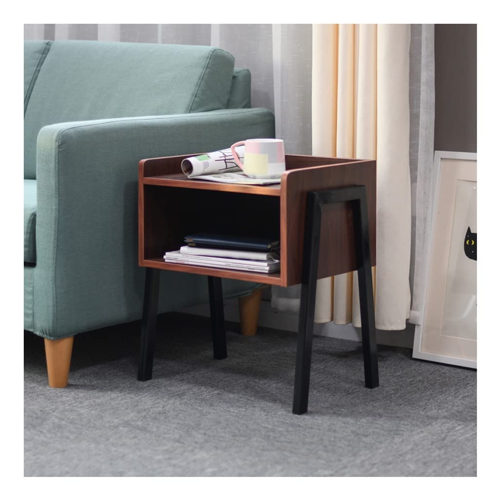ZJHFFFG Nightstand Storage Unit Bedside Table Home Small Apartment Creative Small Tea Table Simple Balcony Tea Table Sofa Side Table Living Room Study Small Cabinet Bedside Table