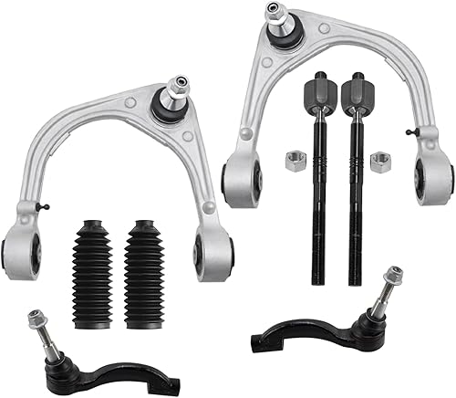 Miniatura 152 de Detroit Axle - Kit de suspensión delantera de 8 piezas para Toyota Sienna 2004-2010, brazos de control inferiores con rótulas interiores exteriores
