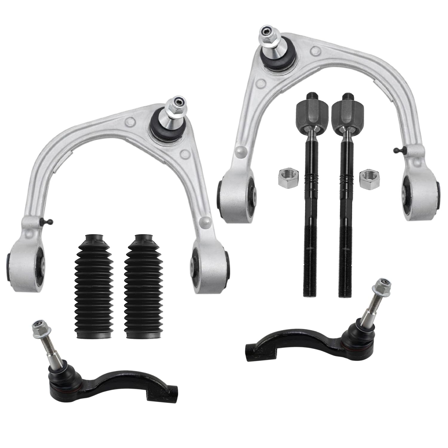 Detroit Axle - RWD 8pc Front Control Arms Kit for 2014 2015 Cadillac CTS, 2