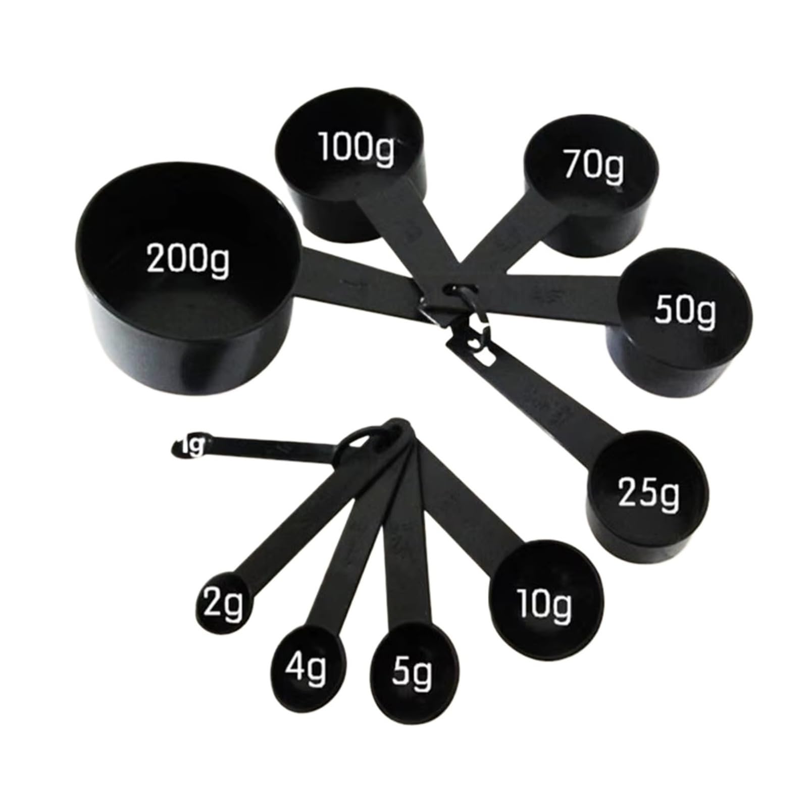 5/10 pièces outils de mesure cuillères cuisine cuillère à café(C-10PCS)