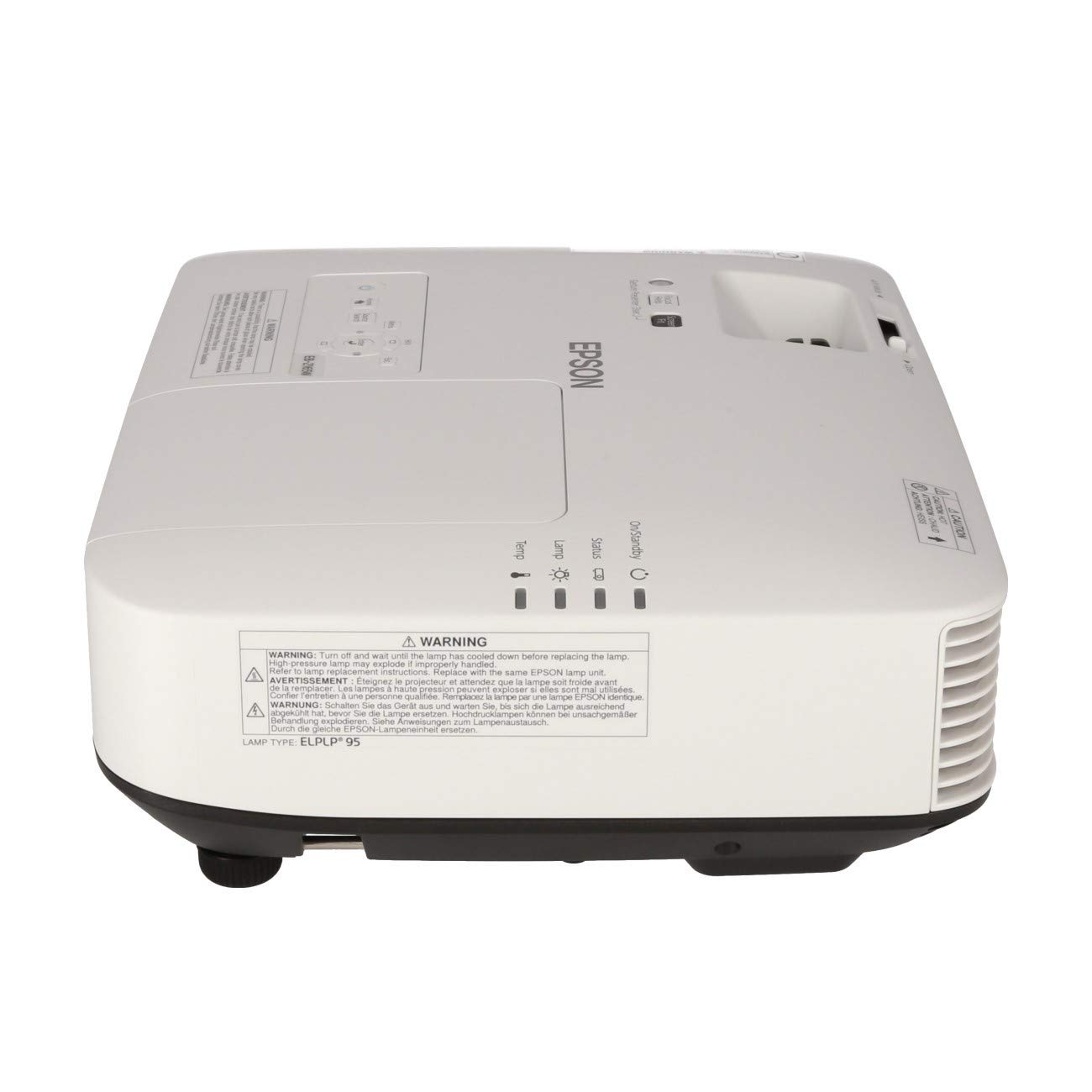 Epson EB ML-2165 W 3LCD WXGA Installation de Projection 16 : 10 1280 x 800 5500 LM 15000 : 1 Contraste Haut-Parleur 10 W
