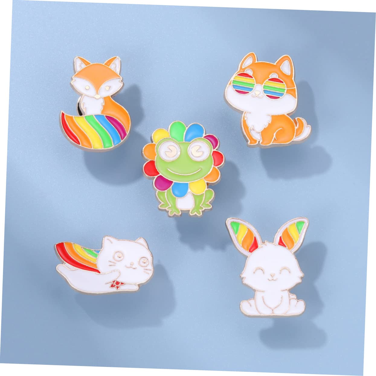 SOIMISS 25stücke Teiliges Cartoon Tier Broschen Bunte Anstecknadeln Für Kleidung Rucksäcke Hüte Und Taschen Kreative Dekoration Für Partys Und Besondere Anlässe