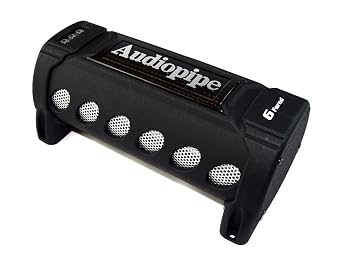 Audiopipe ACAP-6000 Car Audio 6 Farad 24 Volt Surge Power Capacitor Kit for Car Stereo Amplifier with Digital Display and Electronic Protection, Black