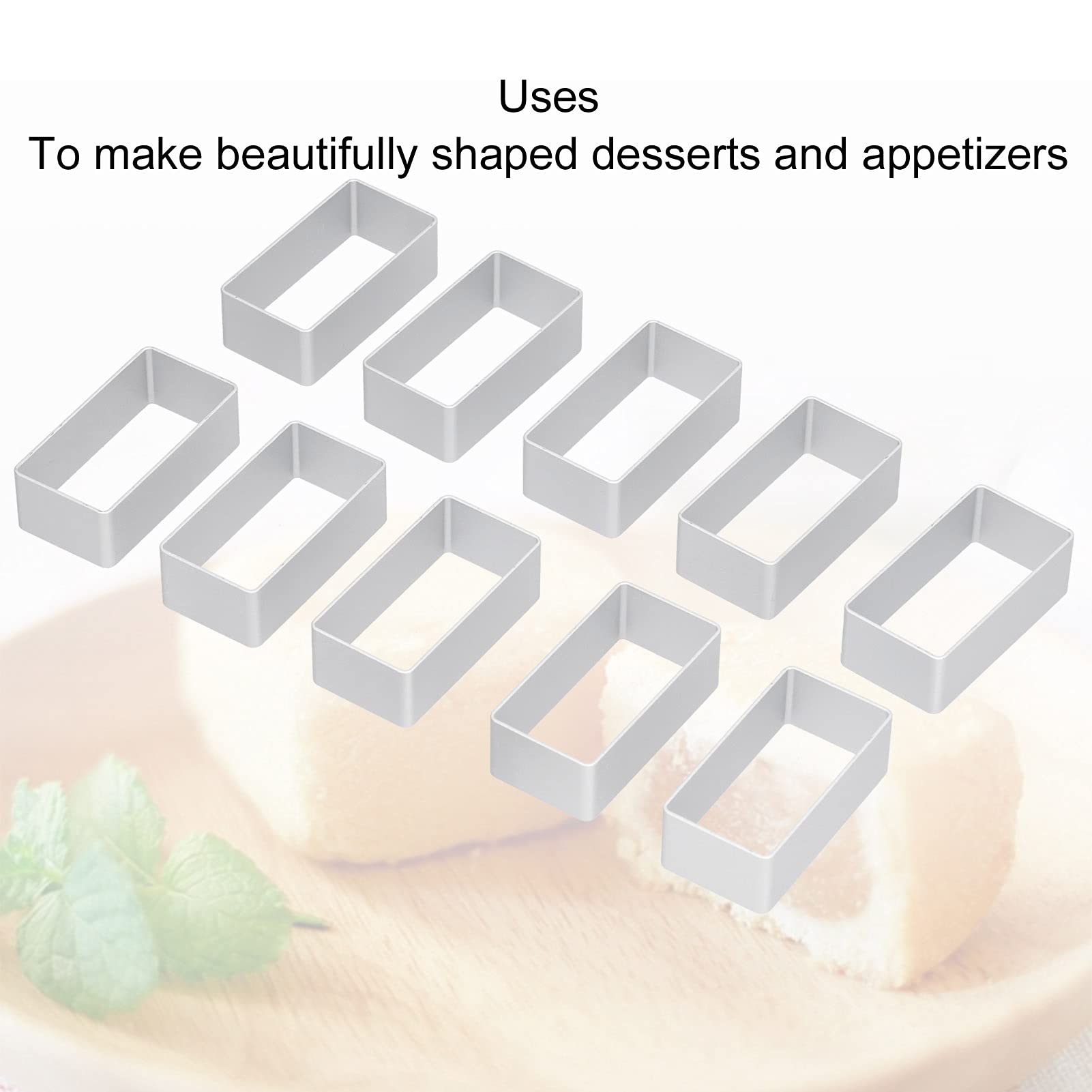 Stampo In Acciaio Inossidabile Ibili Rettangolare - 8x5x4.5 Cm, Lavabile In Lavastoviglie - Foto 8