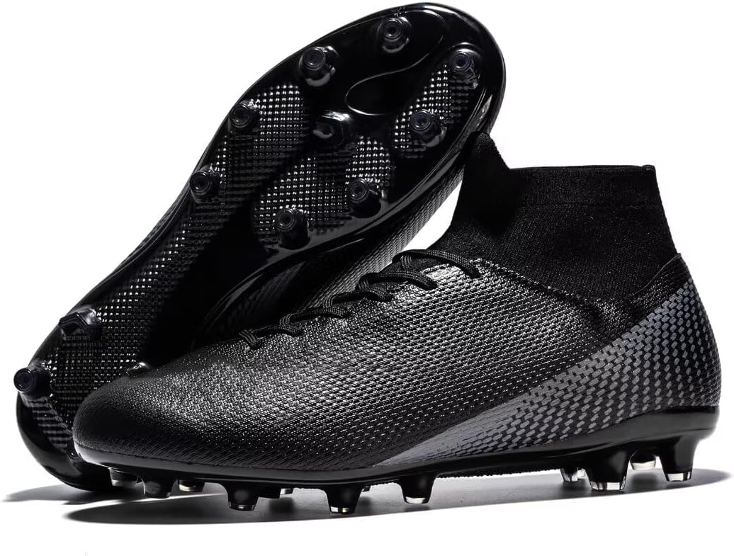 black soccer nike cleats