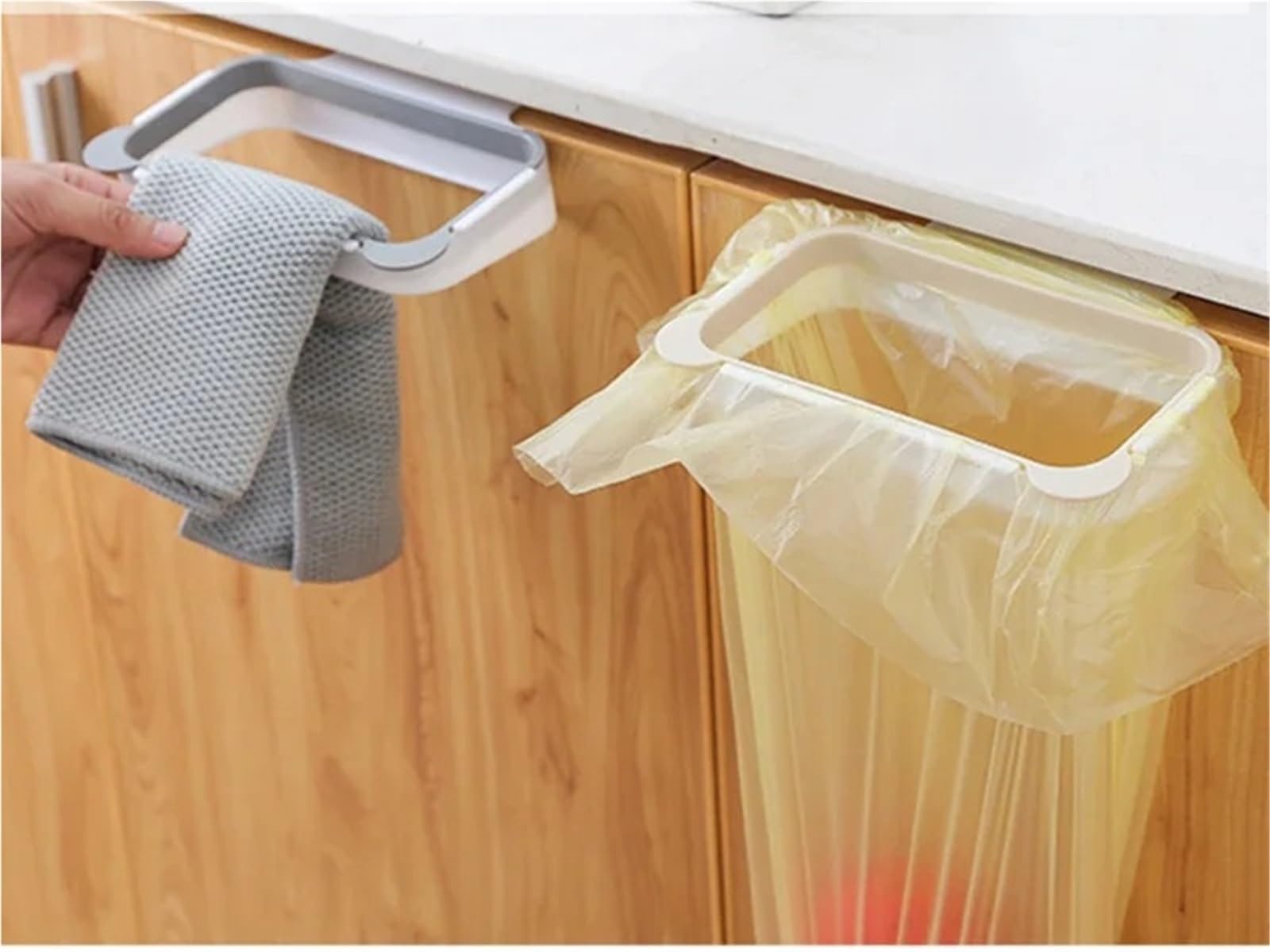 3 uds Estante for Bolsas de Basura, Colgador for Cocina, Bolsa, Soportes Almacenamiento for, estantes for para Bolsas