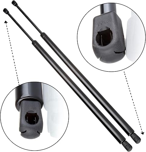 Vista 880 de SCITOO PM1017 - Soportes de elevación de 17.8 pulgadas para Hyundai Santa Fe 2007-2012 trasero izquierdo y derecho Liftgate Shock Struts 2pcs