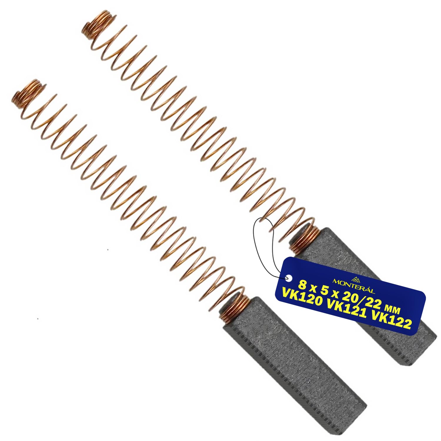 Trade-Shop 2 Spazzole Di Carbone Per Miele 5x16x30 Mm - Ricambio Per Asciugatrice E Motore - Sostituisce 5153702, 4490382