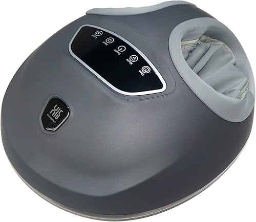 Master Massage Masajeador eléctrico de pies de Shell múltiples modos de masaje con compresa caliente