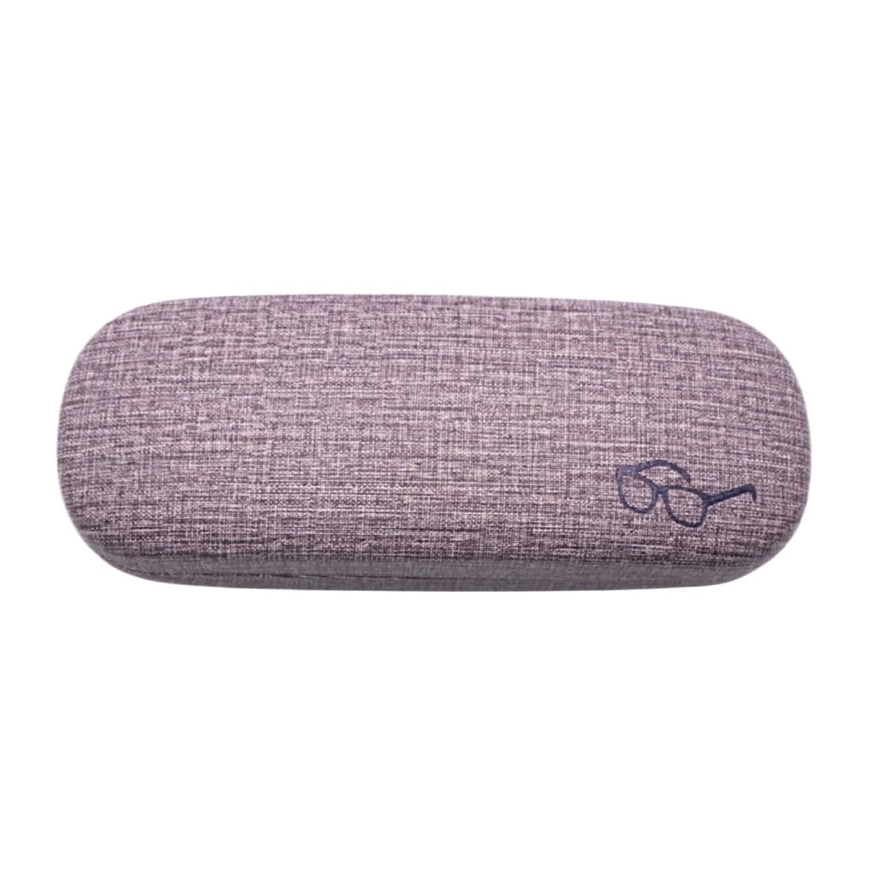 2 uds. Estuche sencillo for gafas, carcasa dura de cuero, funda protectora for for hombres y mujeres, sol, caja for Para Uso Diario Y Viajes
