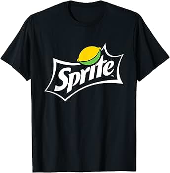 レモン Tシャツ Amazon | スプライトレモンのロゴ。 Tシャツ | Tシャツ