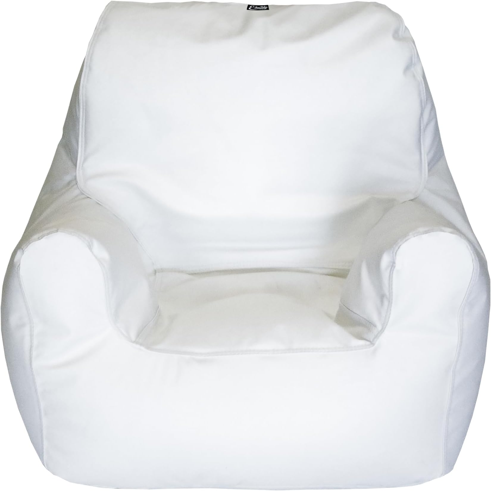 E-SeaRider Armchair Marine Beanbag, Medium, Multi (White/White)