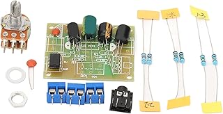 Stereo Amplifiers Module Kit, Clear Route Amplifier DIY Set Low Crossover Distortion Low Quiescent Current for E Teaching