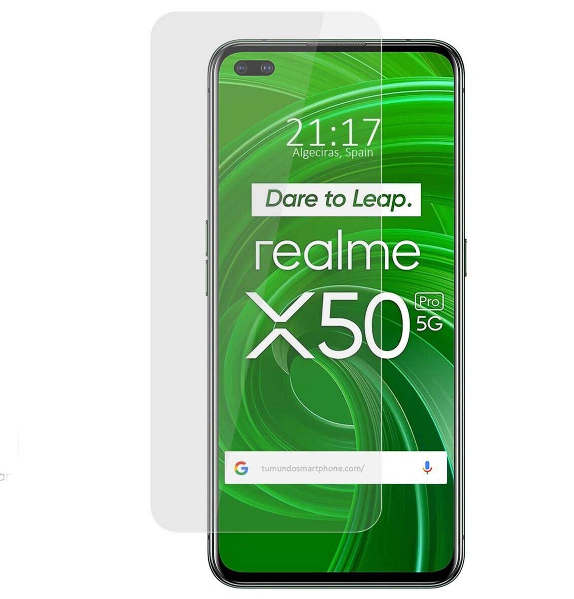 3x Pellicola Protettiva Vetro per realme X50 Pro Protezione