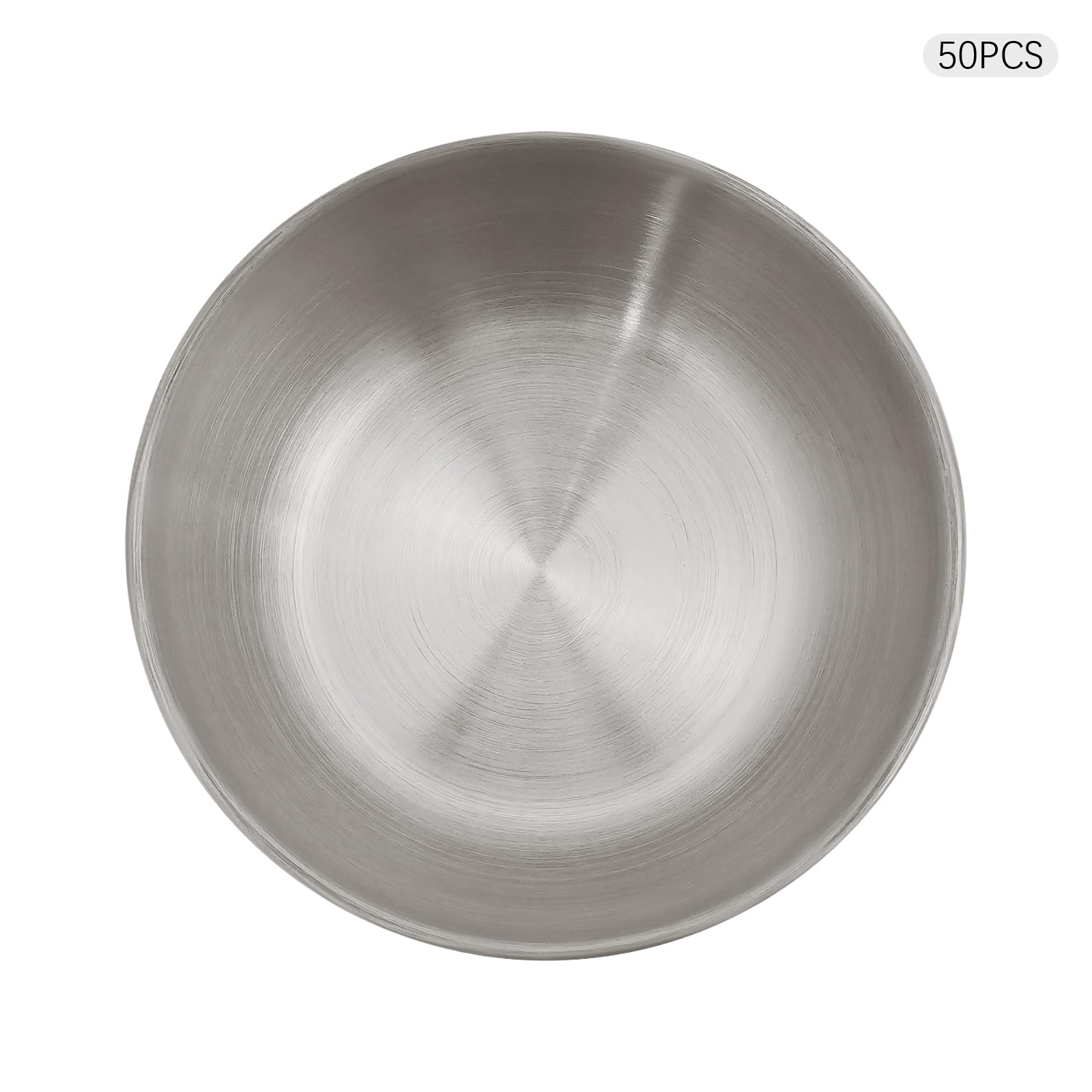 50 sztuk miseczek na sosy Mini 304 stal szlachetna Ø 8,3 cm, 100 ml