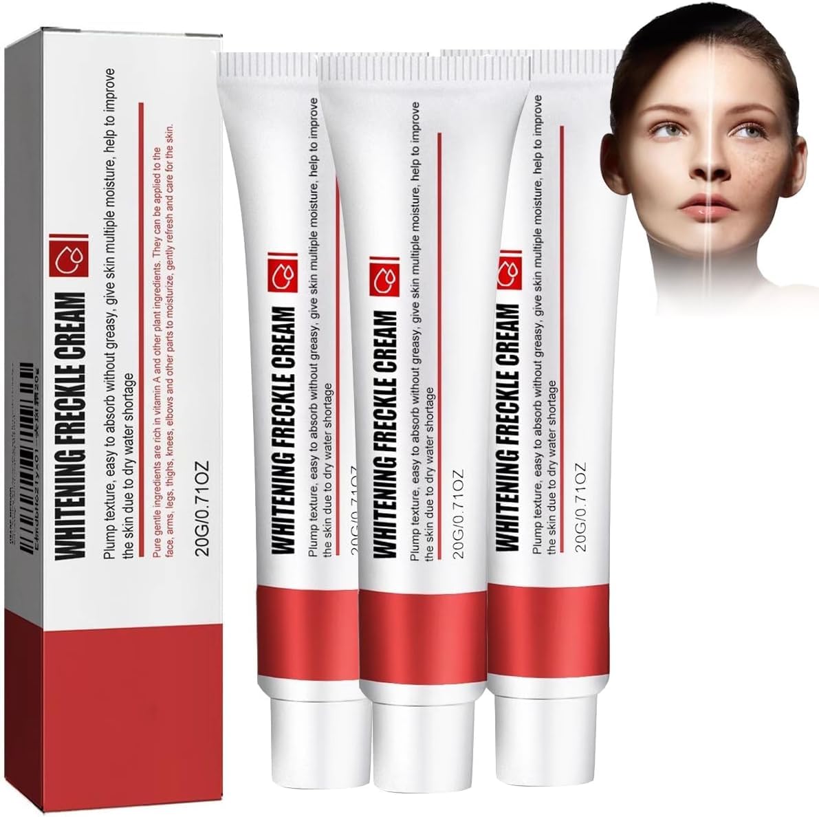 Whitening Cream Whitening Cream Against Dark Spots on the Face Creams for Pigment Spot Remover Face Whitening Cream for Freckles Remover Skin Brightening Cream 3