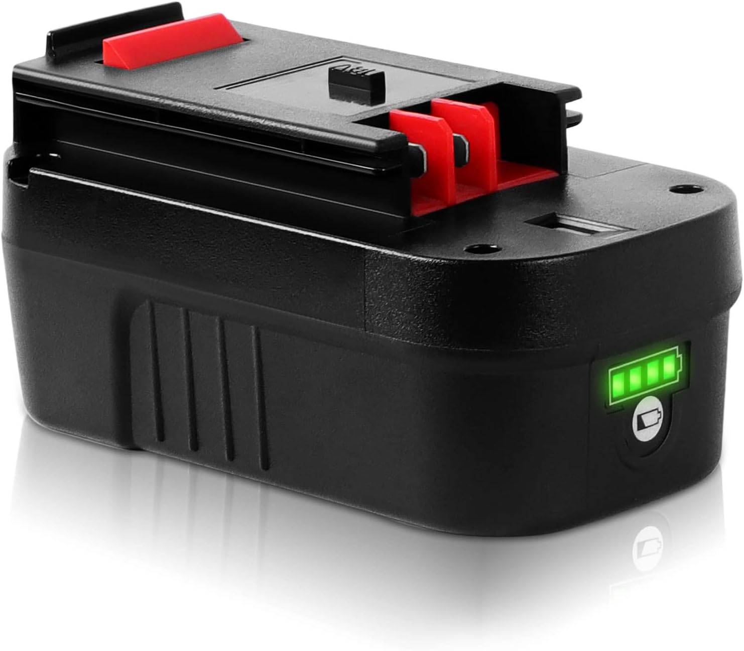 【Lithium-ion】 DSANKE HPB18 18V 3.0Ah Lithium-ion Battery Replacement for Black and Decker 18Volt Battery for 244760-00 HPB18 Battery A1718 A18 A18E HPB18-OPE Firestorm FS180BX FS18BX FS18FL FSB18