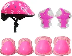 DM Toys Kit de Proteção Radical Plus Infantil Star Pink M 55-59cm, Radical, DMR5489