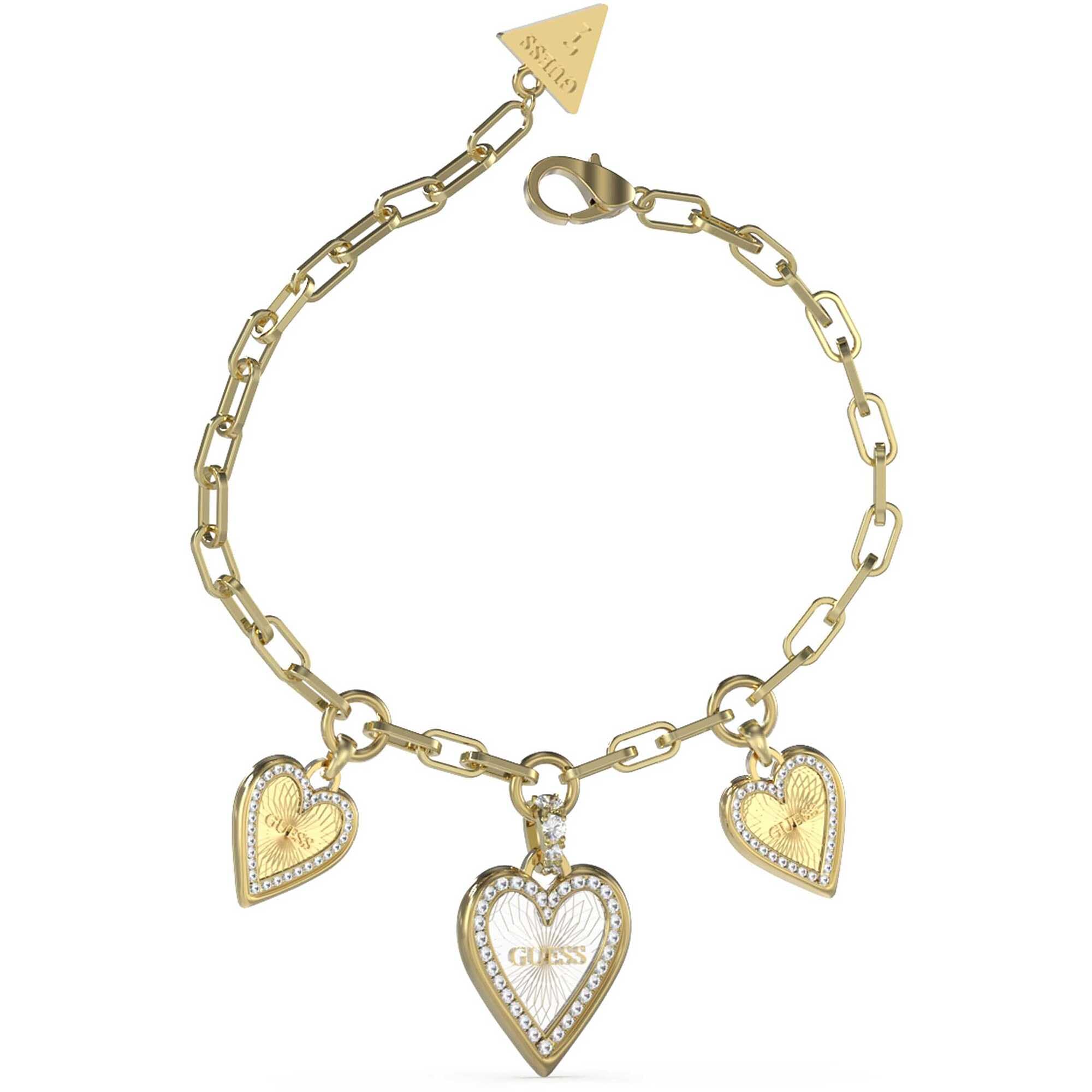 Guess Bracelet Jewellery JUBB03235JWYGRHS Brand, one size, Metal, No Gemstone