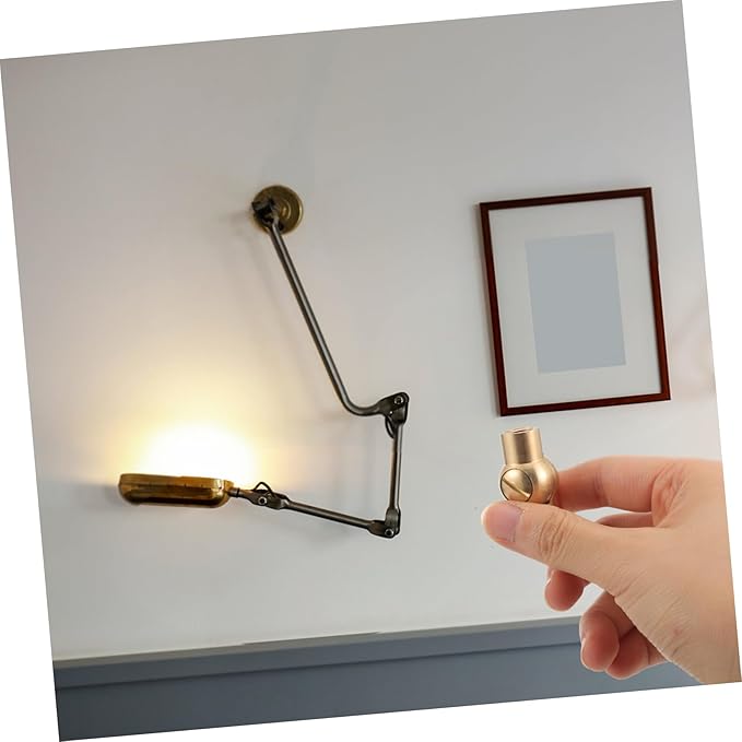 DOITOOL DOITOOL Wall Lamp bathroom ceiling light sloped ceiling light adapter lamp adapters pendant adapter lighting ceiling lamp socket lamp holder vintage to rotate copper Ceiling Lights photo 2