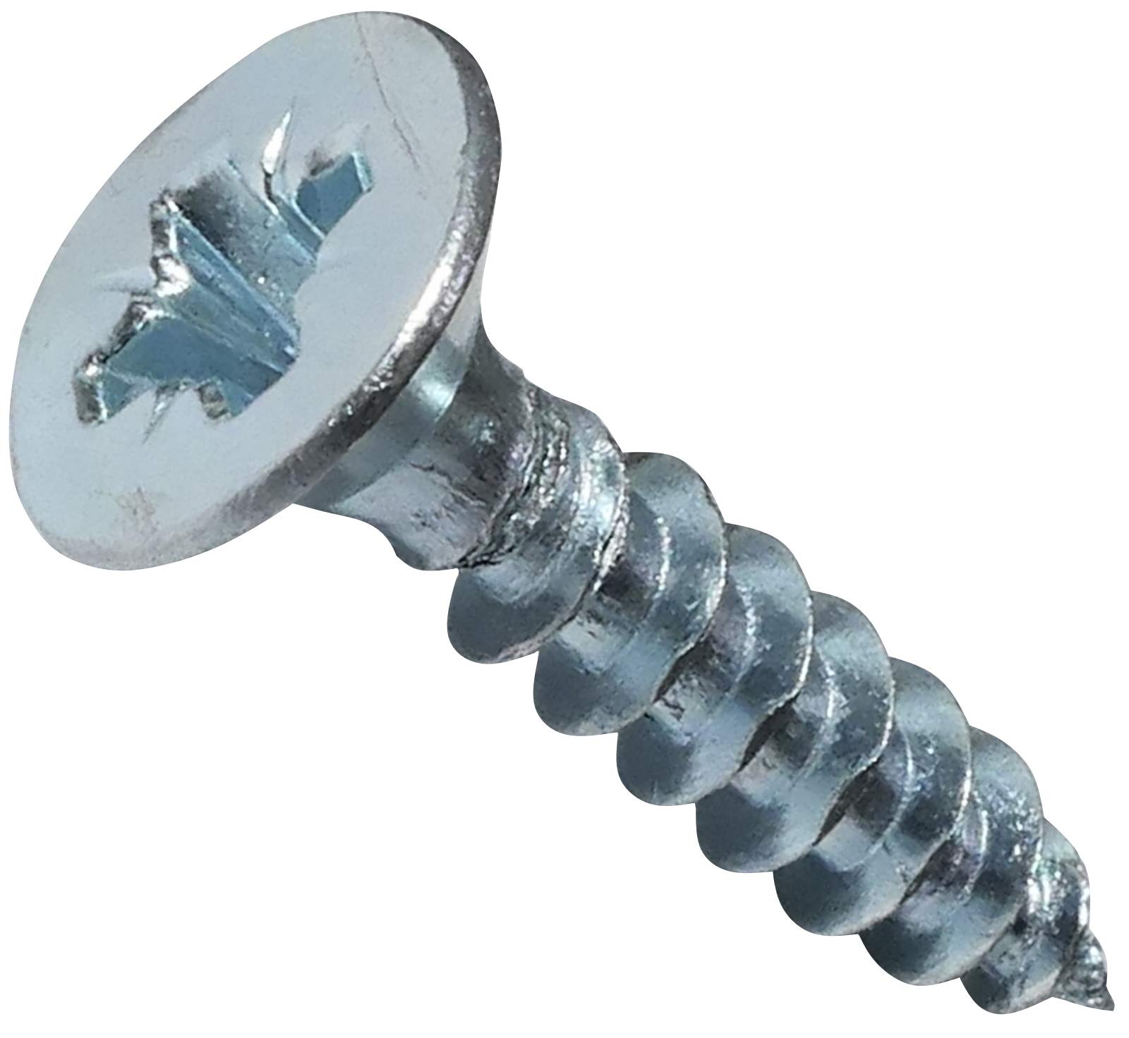 10 Viti Per Legno &Oslash;6x150mm - Acciaio Zincato, Testa Pozidriv, Per Falegnameria E Mobili