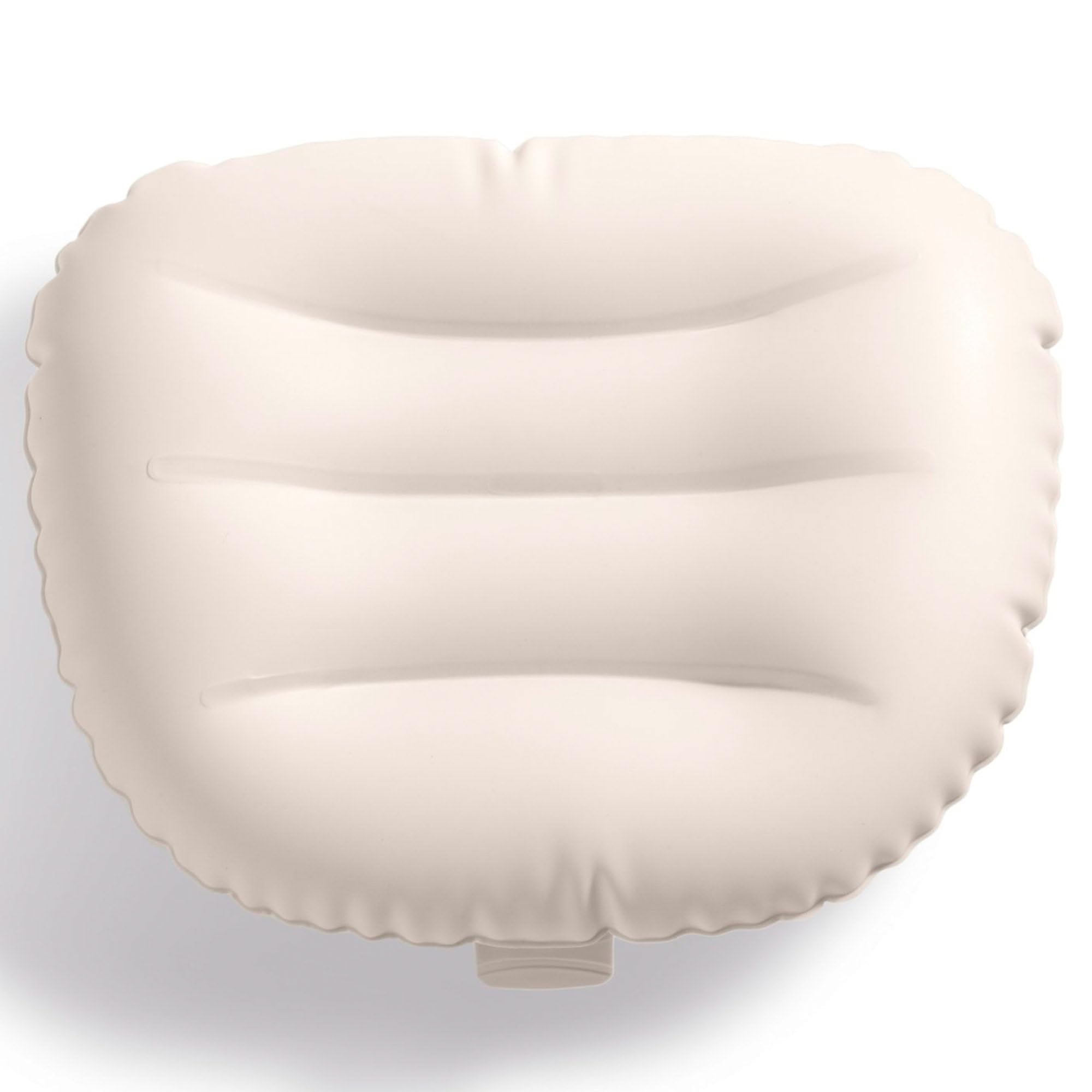 Intex Almohada hinchable, Compatible Purespa, 24x19x6 cm, Materiales resistentes, Reposacabezas inflable cómodo, Cojín individual, Color crema (55103)