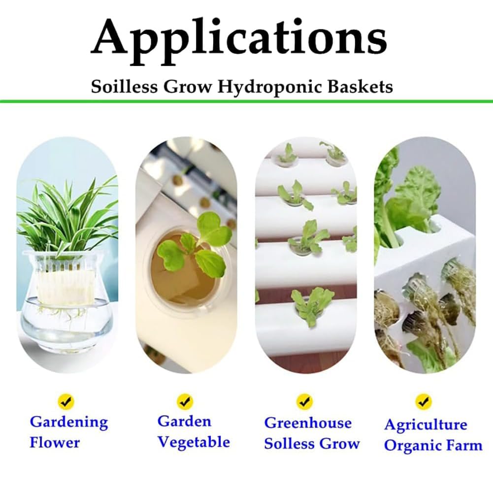 Hydroponik-Turm, Hydroponisches Anbausystem für den Garten, Aeroponik-Anbauset für Kräuter, Obst und Gemüse mit Befeuchtungspumpe, Adapter, Netztöpfen, Timer für Obst, Gemüse und Kräuter