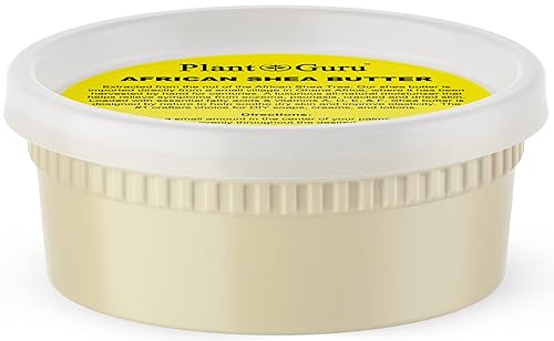 Manteca de Karité Africana Pure Raw unrefined 32 oz De Ghana (se envía en hdpe Alimentos Jar con un tornillo tapa para asegurar la frescura),