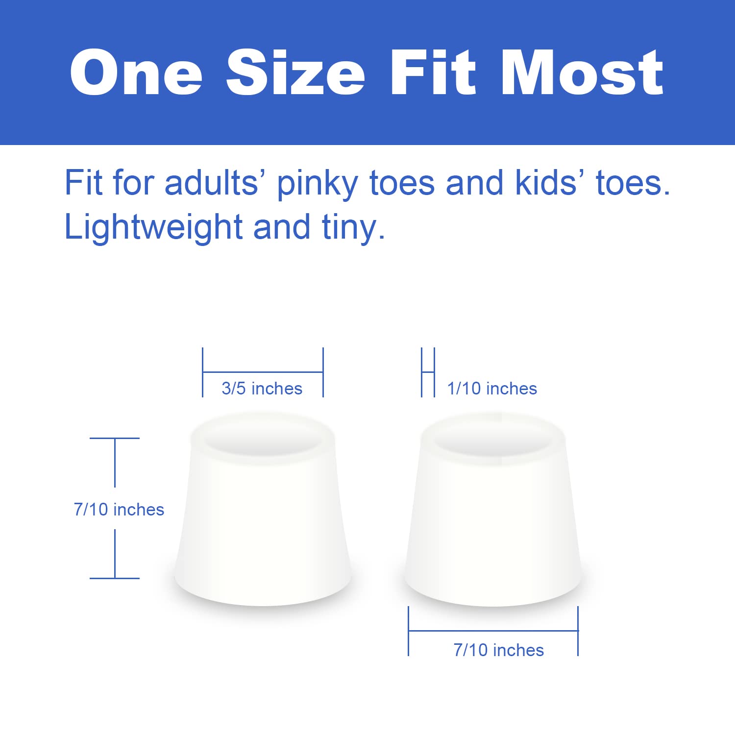 14 PCS Protectores de dedos del pie, Protector Dedos Pie, Protector de dedo del pie de gel, para ampollas, maíz, uñas de los pies, pérdida de las uñas, alivio del dolor de fricción y mucho más