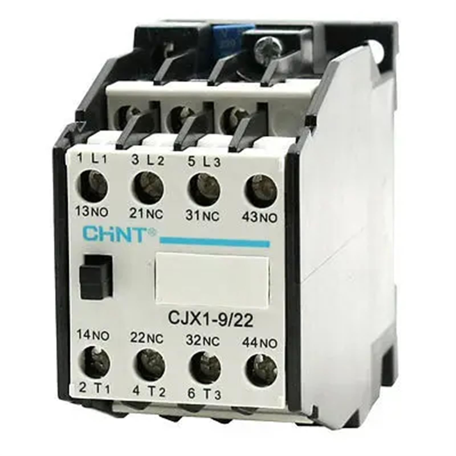 CJX1-9/22 Contacteur CA 220V triphasé avec bobine 2NC 2NO pour moteur