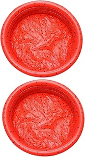 TOYANDONA 2 Peças Piscina Inflável Piscina De Plástico Brinquedos Ao Ar Livre Para Crianças Mini Banheira Ol Natação Ol Melancia Piscina Inflável Banheira Infantil Piscina Infantil Piscina