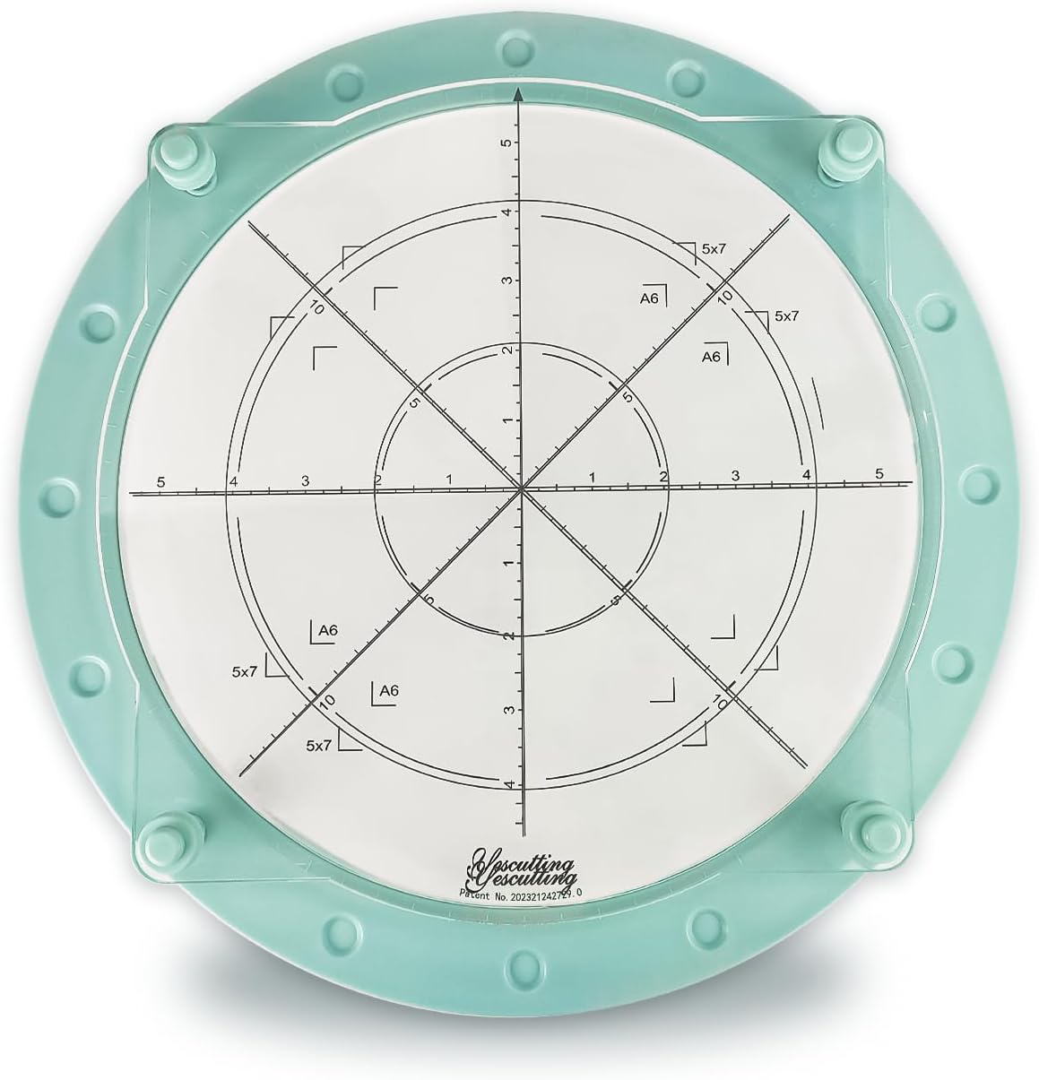 Stamp Platform Position Tool Round 7inches Base for Precision Craft Stamping