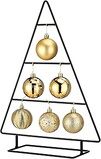 16 Inch Ornament Display Stand Metal Xmas Decorative Tabletop Ornament C...