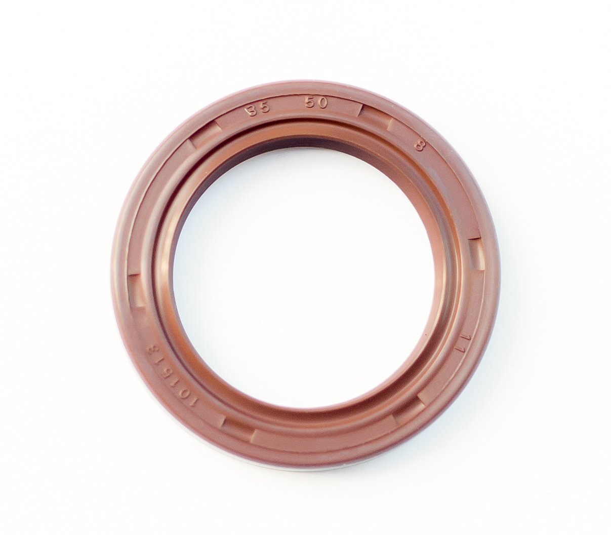 EAI 35mm x 50mm x 8mm FPM/FKM TC Double Lip w/Stainless Steel Spring Oil Seal. Comp. /w Viton Shaft Seal
