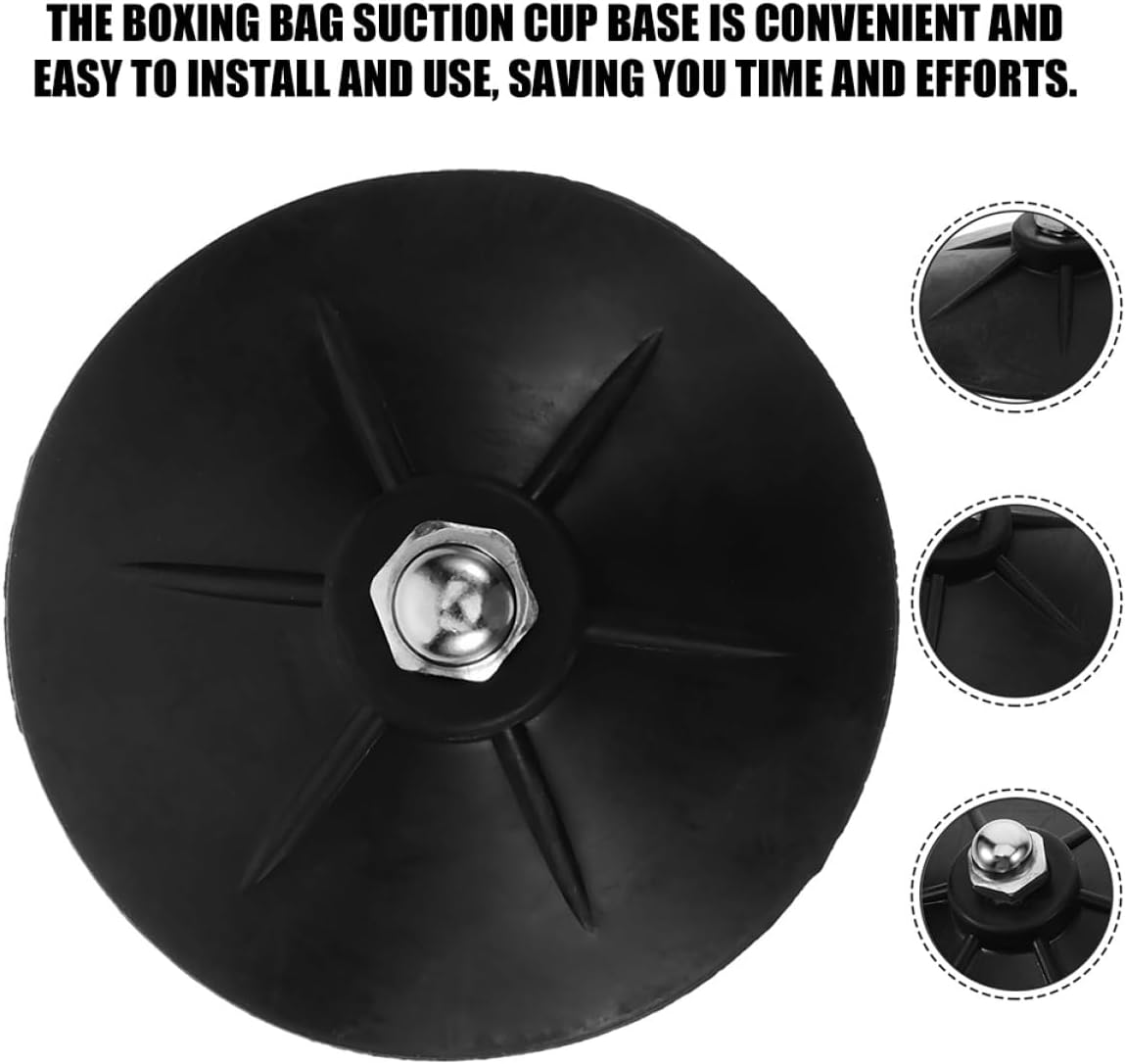 8pcs Boxing Bag Suction Cup Replacement Base Rubber Accessories Freestanding Floor Anchor for Boxing Training Punching Bag Stability