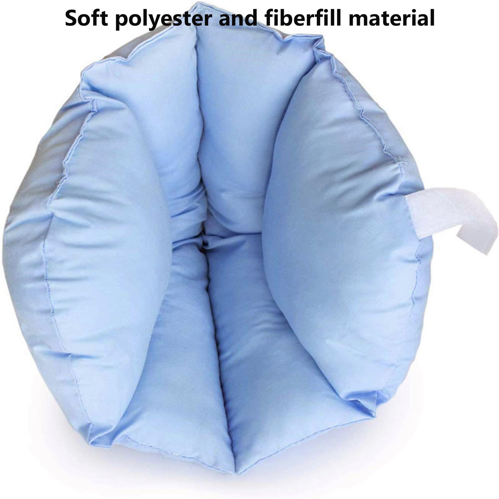 Oreiller Protecteur De Coussin De Talon D'assistance, Oreiller De Pied Doux Pour Les Escarres Et Les Escarres De Lit, Coussins De Talon Pour Soulager La Douleur Au Talon